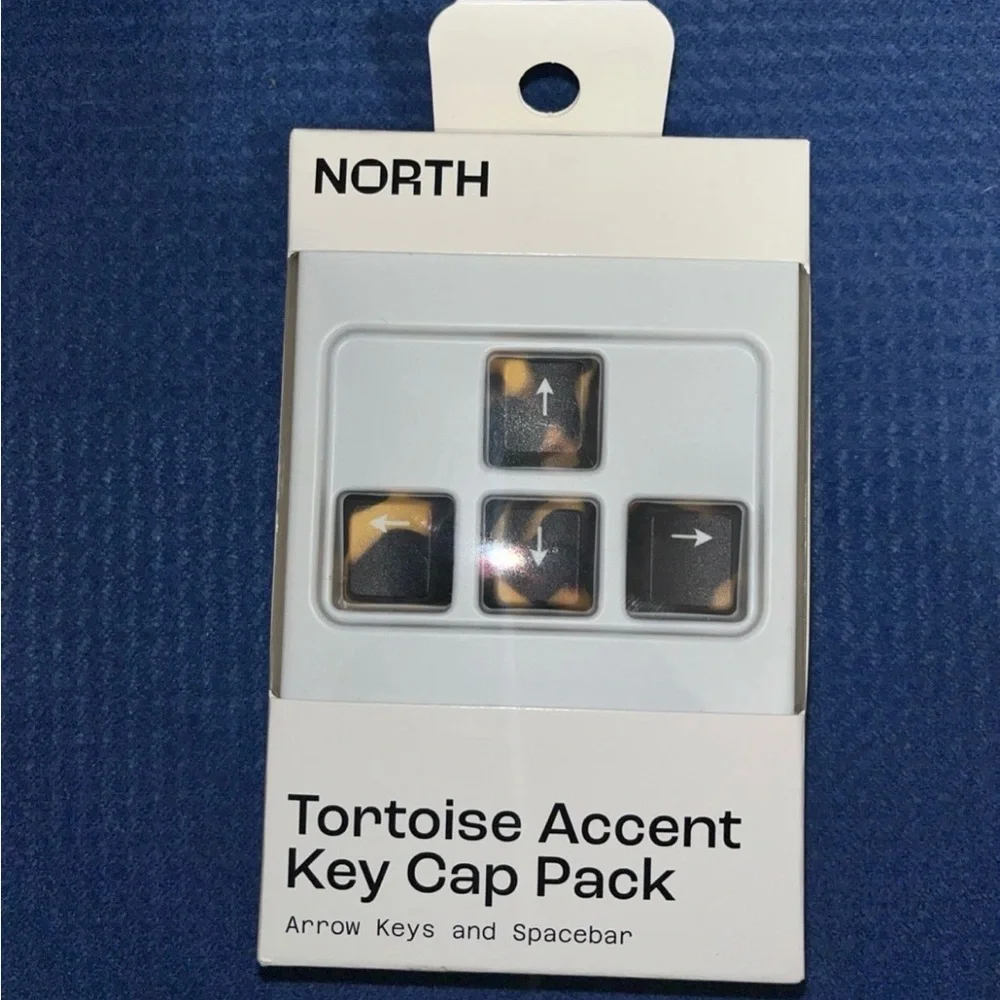 Tortoise Accent Key Cap Pack - Black and Brown